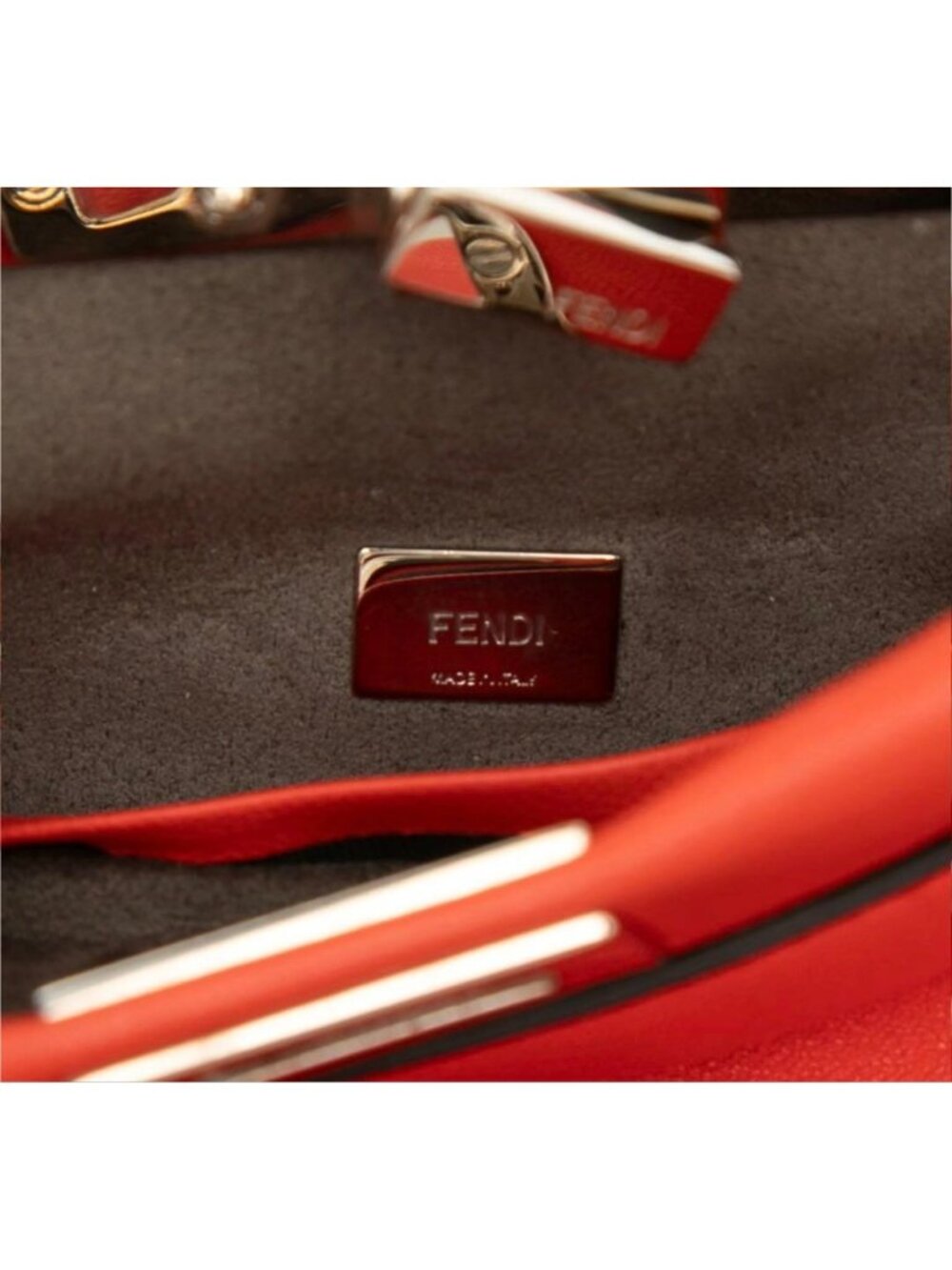 Fendi Micro Peekaboo Pouch Mini Handbag - Picture 5 of 6